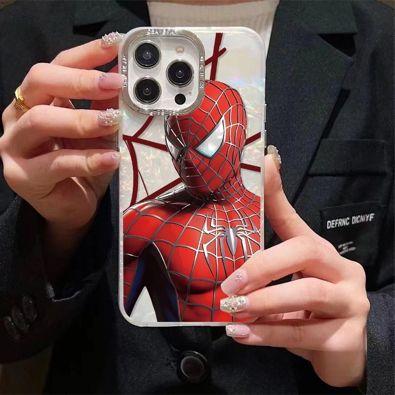 💖Stars💖เข้ากันได้ โทรศัพท์ไอโฟน iPhone 16PROMAX 15PROMAX 14PRO 11PRO 12 11 บุคลิกภาพ กรณีโทรศัพท์มือ