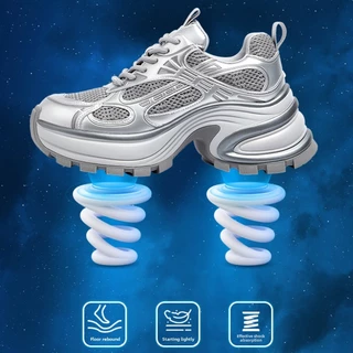 CAMEL SPORTS Thick-Soled Cool Dad Shoes Fashion Casual High-Increasing Sports สําหรับผู้หญิง