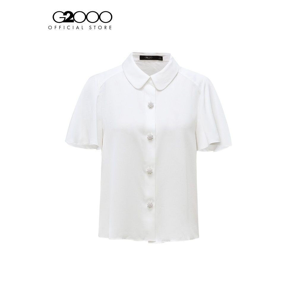 G2000 เสื้อเบลาส์สำหรับผู้หญิง ทรง Regular Fit รุ่น 4124353101 OFF-WHITE