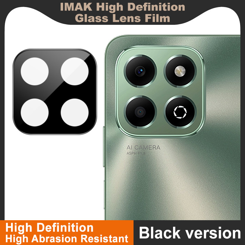 Honor X6b เลนส์แก้ว IMAK ฟิล์มเลนส์กระจกความละเอียดสูงสําหรับ Honor X6b 4G รุ่นสีดํา