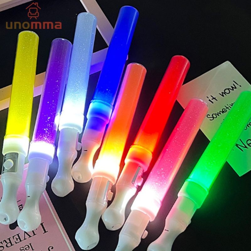 🎈แท่งเรืองแสง LED แท่งสั้นเรืองแสงแท่งกระพริบอุปกรณ์ประกอบฉากคอนเสิร์ตปาร์ตี้คอนเสิร์ต unomma - รูปที่ 4