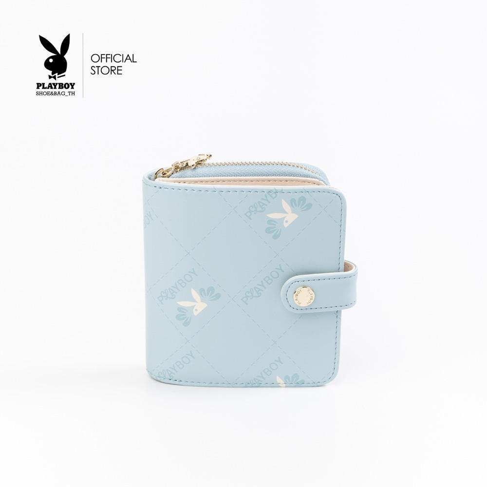 Playboy รุ่น Macaron Women's Wallet Bag กระเป๋าสตางค์ใบสั้น รหัส ST-WAS244PB007 มี2สี