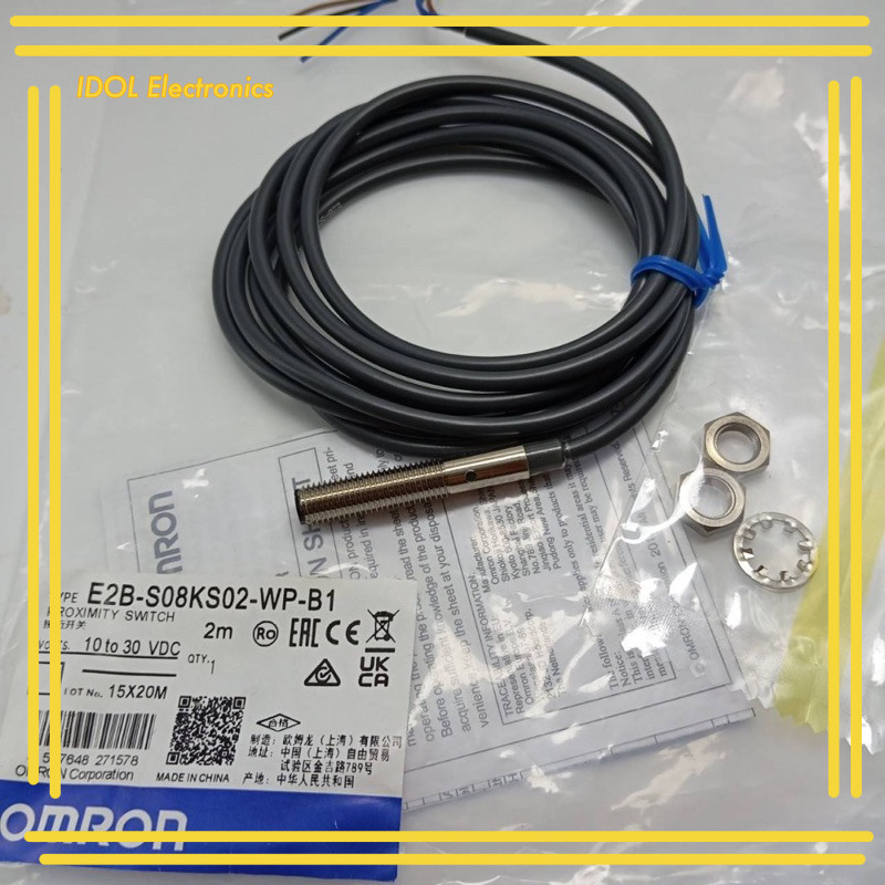 ราคาถูก! E2B-S08KS02-WP-B1 พร้อมส่งจากไทย ของใหม่มือ1  พร้อมจัดส่ง