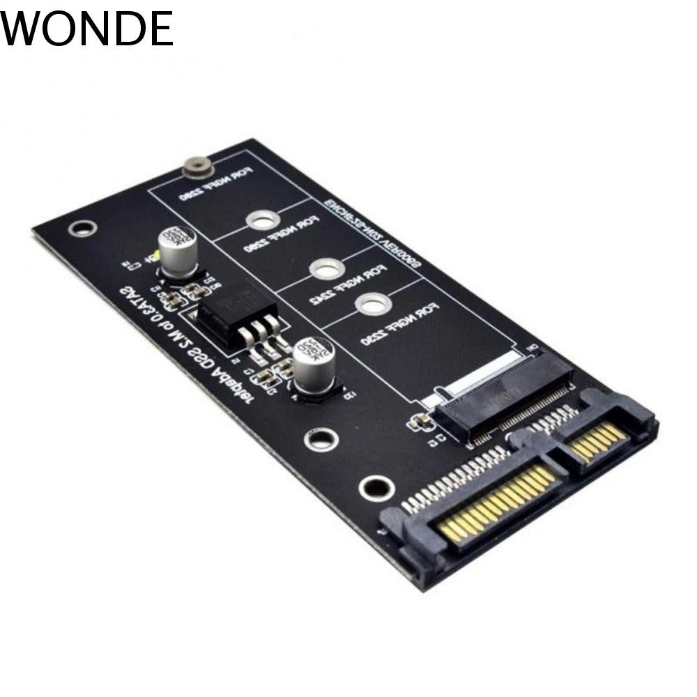 Wonde M2 ถึง SATA3 อะแดปเตอร์ BM SSD NGFF อะแดปเตอร์อุปกรณ์คอมพิวเตอร์อินเทอร์เฟซกราฟิกการ์ดเพิ่มบนการ์ด Solid State Drive รองรับ SATA