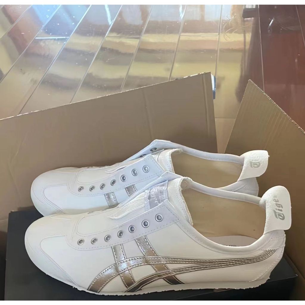 【ของแท้ 100%】Onitsuka Tiger Mexico 66 รองเท้าลำลอง Low Top Unisex Sneakers