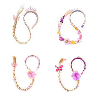 Rapunzel Frozen วิกผม Braid มงกุฎเด็ก Princess Hairpin ที่คา…