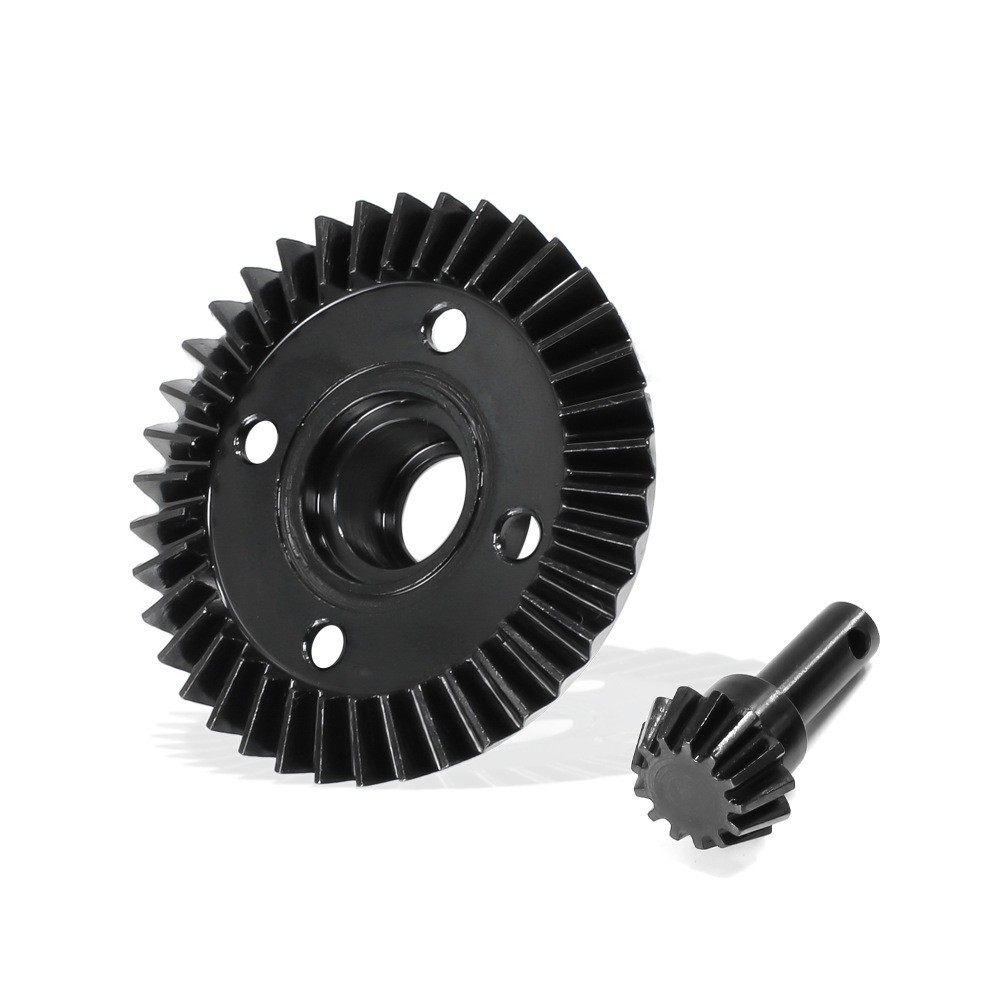 เหล็กแข็งด้านหน้าด้านหลังเพลา Diff Gear สําหรับ Axial RBX10 Ryft 4WD 38T/13T RC รถ