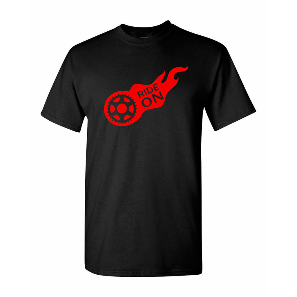Ride On Bicycle Funny And Distinctive เสื้อยืดรายละเอียดสไตล์ประณีต