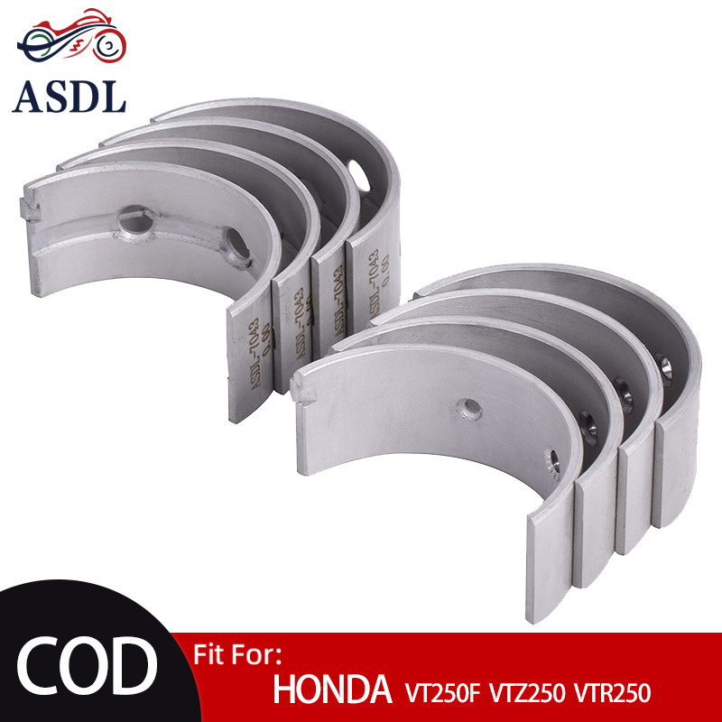 Asdl 8 ชิ้นสําหรับ HONDA VT250F VT250F-ll VTZ250 VT250F VT 250 Spada VTR250 รถจักรยานยนต์ 32 มม.แบริ