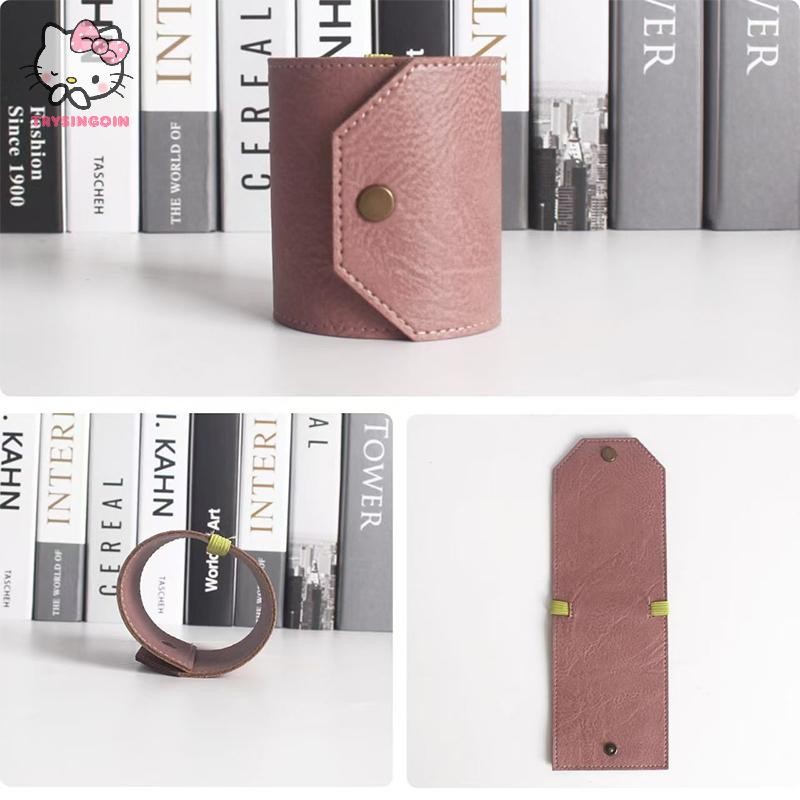 [trysingoin] The Cash Wrap Wallet Fast Cash Access Money Holder For Cash Leather Money Wallet Organi