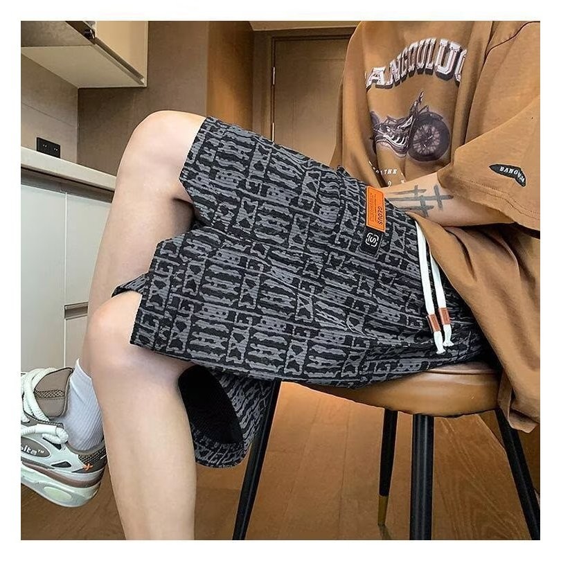 MR-DEER กางเกงขาสั้น  สไตล์เกาหลี เอวยางยืดมีเชือกรูดกระเป๋าข้างใช้งานได้จริง รุ่น MK293 - รูปที่ 7