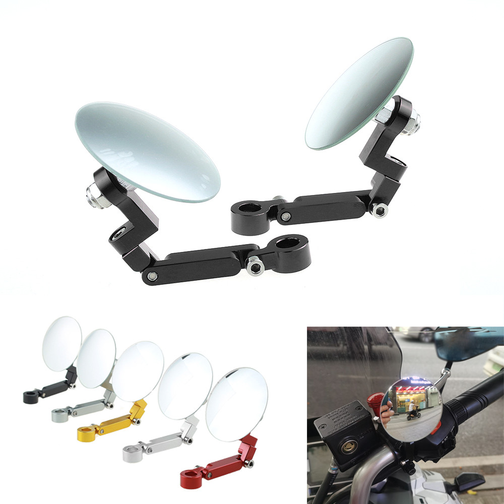 สําหรับ Honda NX400 NX500 2024 ปรับกระจกมองหลังจุดบอดกระจกมองข้าง CB500 CB750 CB600F CB900F Hornet 7