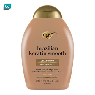 OGX โอจีเอ็กซ์ แชมพู เอเวอร์ สเตรทเทนนิ่ง + บราซิลเลี่ยน เคร…
