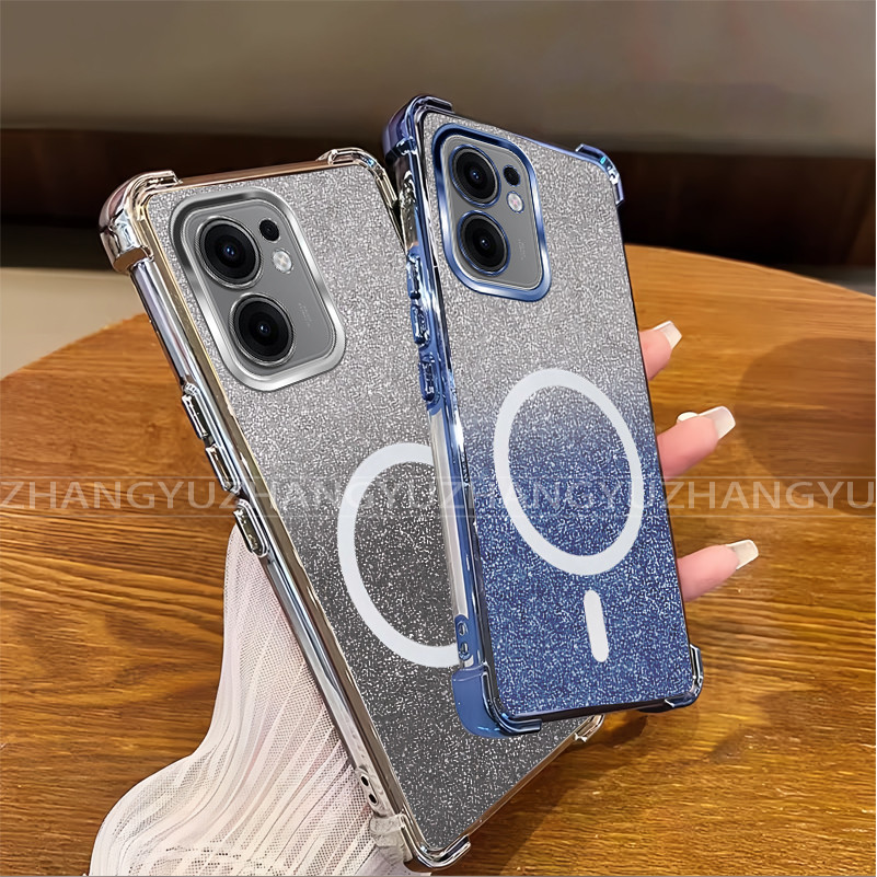 เคสสําหรับ OPPO Reno 13F 5G เคสโทรศัพท์ 2025 แฟลชกระดาษกันกระแทกใหม่แม่เหล็ก softCase SZ13