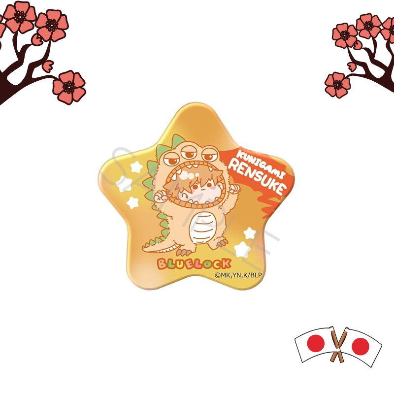 TV Anime "Blue Lock" Mocho SD [Rensuke Kunigami] 3rd Star-shaped Can Badge