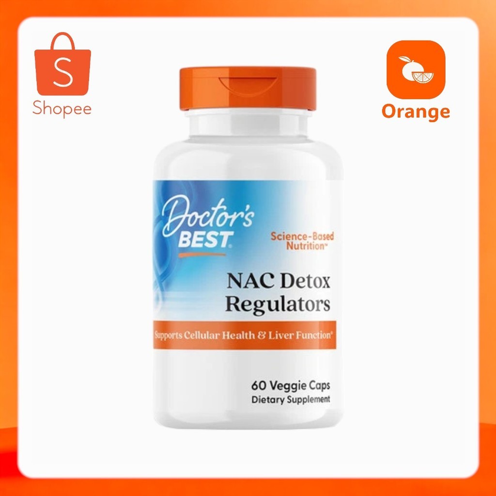 📢พร้อมส่ง 🔔  Doctor's Best, NAC Detox Regulators
