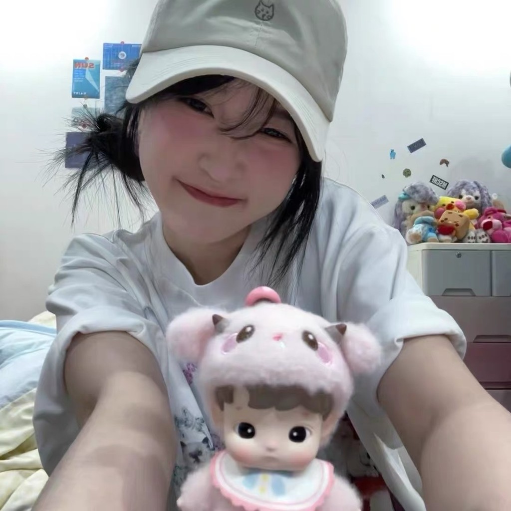 สีชมพูลูกแมวน่ารักหมวกเบสบอลผู้หญิงฤดูใบไม้ผลิญี่ปุ่นอเนกประสงค์ อิน การ์ตูนปักหมวกเบสบอลฤดูร้อนเวอร์ชั่นเกาหลี - รูปที่ 4