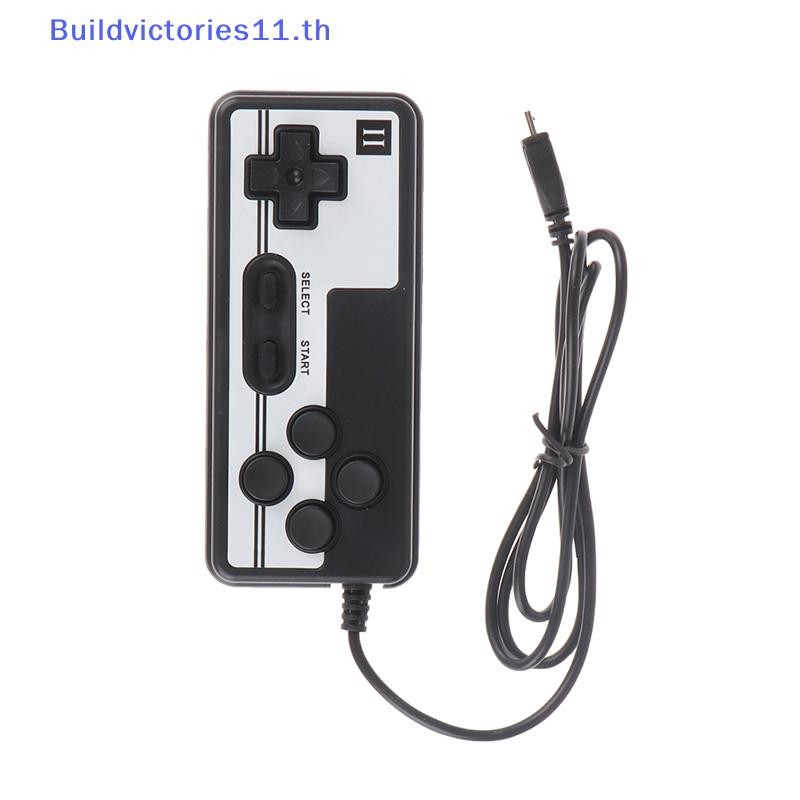Buildvictories11 1PCS ใหม่คลาสสิก Retro รุ่น Home Fc Plug-in คู่คอนโซลเกมมือถือ Handle TH