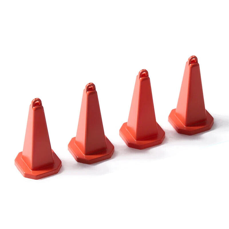 1:18/1:24 TRAFFIC CONE RED (4PCS) C3383