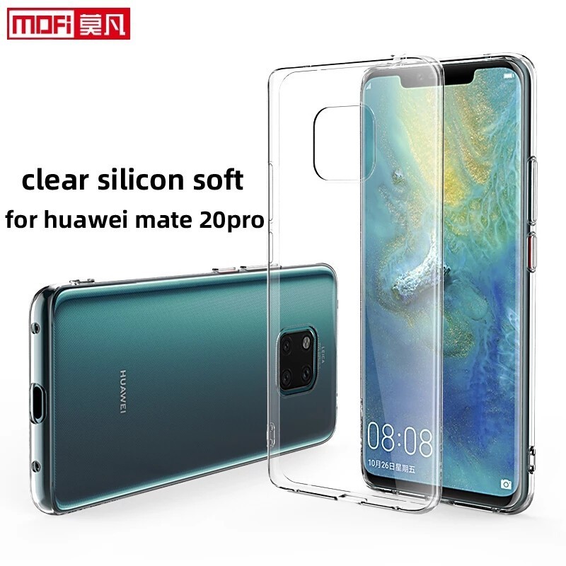 HAUWEI MATE 20 PRO ULTRATHIN CLEAR TRANSPARENT เคสป้องกันแบบเต็ม