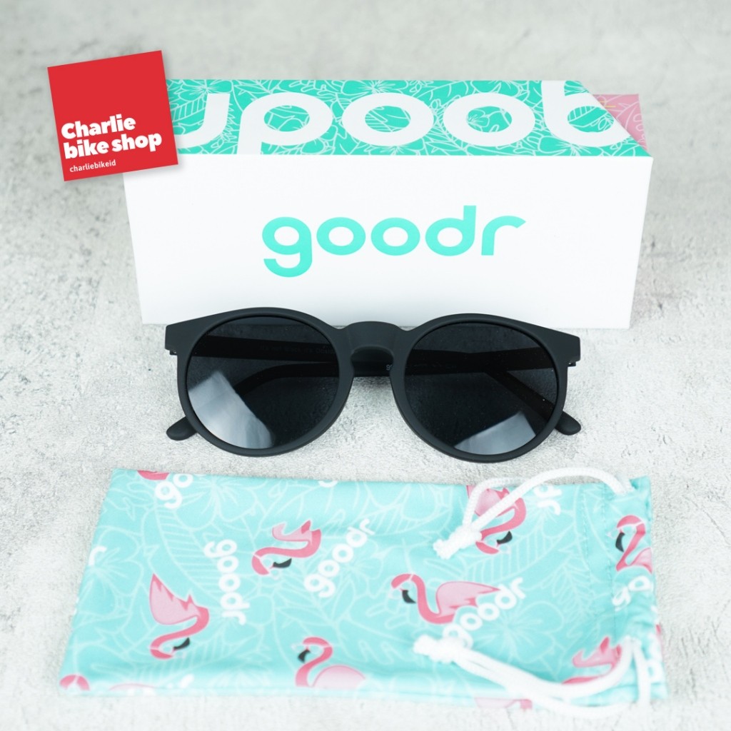 แว่นกันแดด GOODR Circle G ไม่ใช่สีดํา Its Obsidian Sports Glasses - CG Series - แว่นตาวิ่ง - แว่นตาป