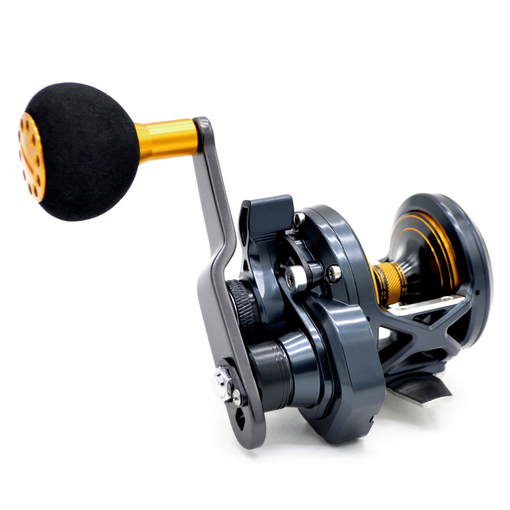 TICA X-Jigger Conventional Lever Drag Reel 7.3:1 เรือน้ําเค็ม Trolling ตกปลา
