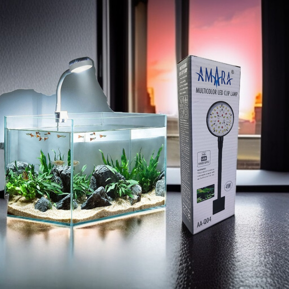 โคมไฟ LED AMARA AA Q04 AA-Q04 ที่ดีที่สุด 4WATTCLIP MULTICOLOR LAMP