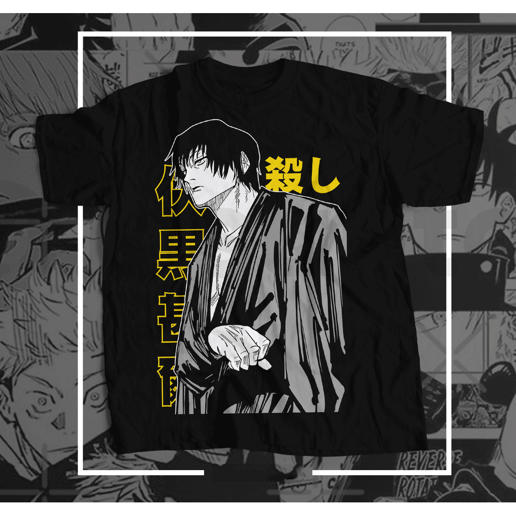 COD Kids/Men/Women Japanese Manga Anime Jujutsu Kaisen Toji Fushiguro เสื้อยืด