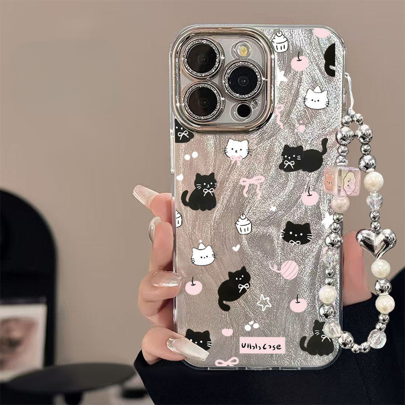 💖COOL💖เข้ากันได้  เคสไอโฟน ที่รองรับ เคส iPhone 17PROMAX 16 14Plus 13PRO 12 11 15PRO ป้องกันฝุ่-HLYS
