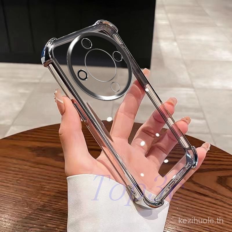 เคส Honor X9B 5G เคส Honor X9A 5G เคสโทรศัพท์โปร่งใสกันกระแทกสี่มุม SJDK