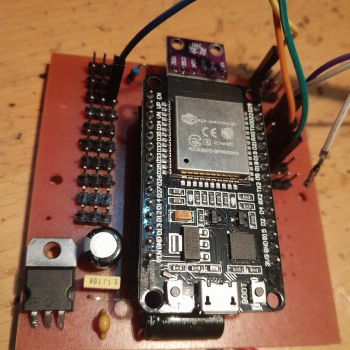 ชิ้นส่วน PCB Esp32 MPU6050 BMP280 โดรน F450 อุปกรณ์ไฟฟ้า