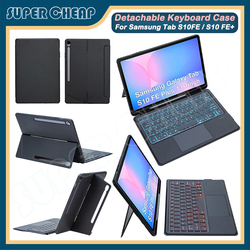 SAMSUNG สําหรับSamsung Tab S10 FE X520 Tab S10 FE + S10 FE Plus 13.1 X620 X626Bแม่เหล็กที่ถอดออกได้T