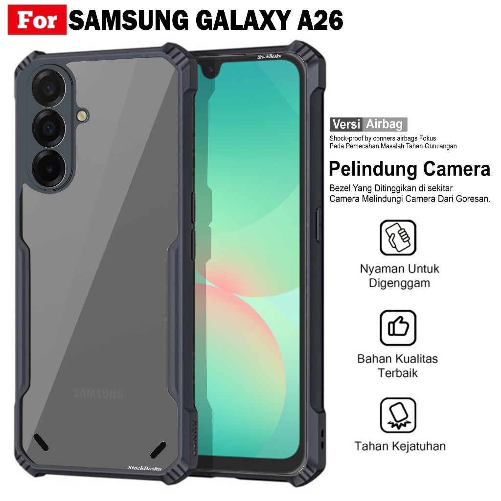 Samsung A26 4G 5G กันกระแทก Fusion Armor เคสใส