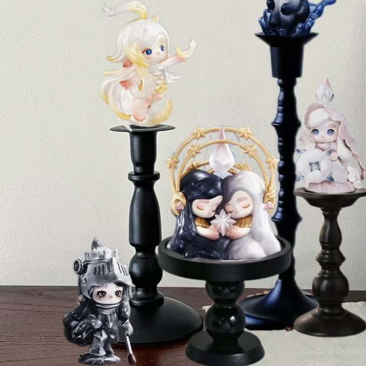 ของแท้CHAKA Candle Whisper Series Secret Figure & Set 12 ออกแบบตุ๊กตาเครื่องประดับของขวัญ