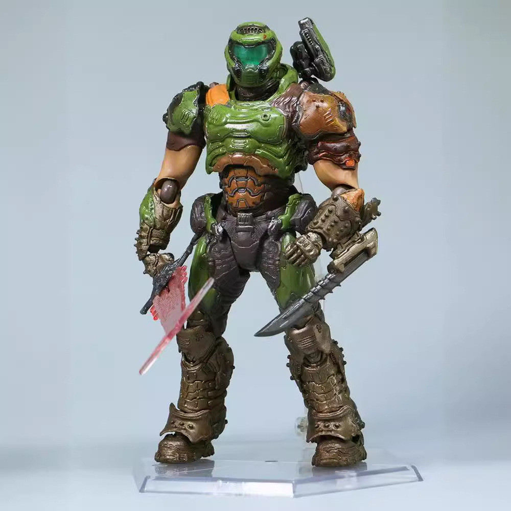 Figma SP-140 Doom Eternal Demon Slayer Action Figure รูปปั้นโมเดลอนิเมะที่สามารถเคลื่อนย้ายได้