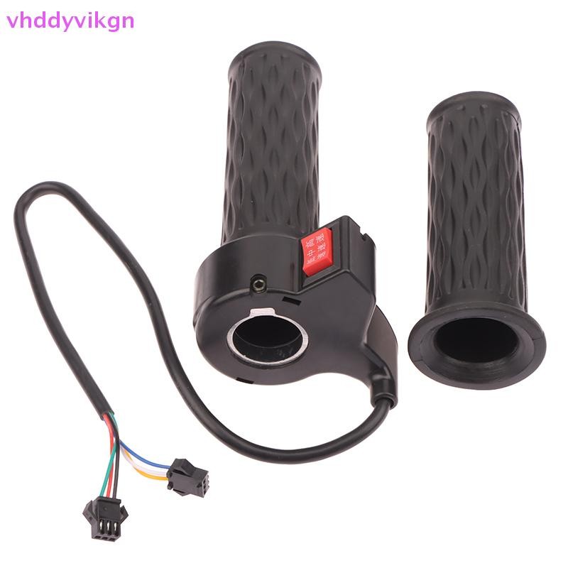 VHDD Universal จักรยานไฟฟ้าสูงขนาดกลางความเร็วต่ําไปข้างหน้าย้อนกลับ ABS คันเร่ง Acceleration Handle E-Bike Twist คันเร่งอะไหล่ TH