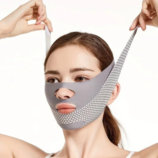 Face Slimming Bandage V Line Shaper Face Lifting เข็มขัดต่อต…