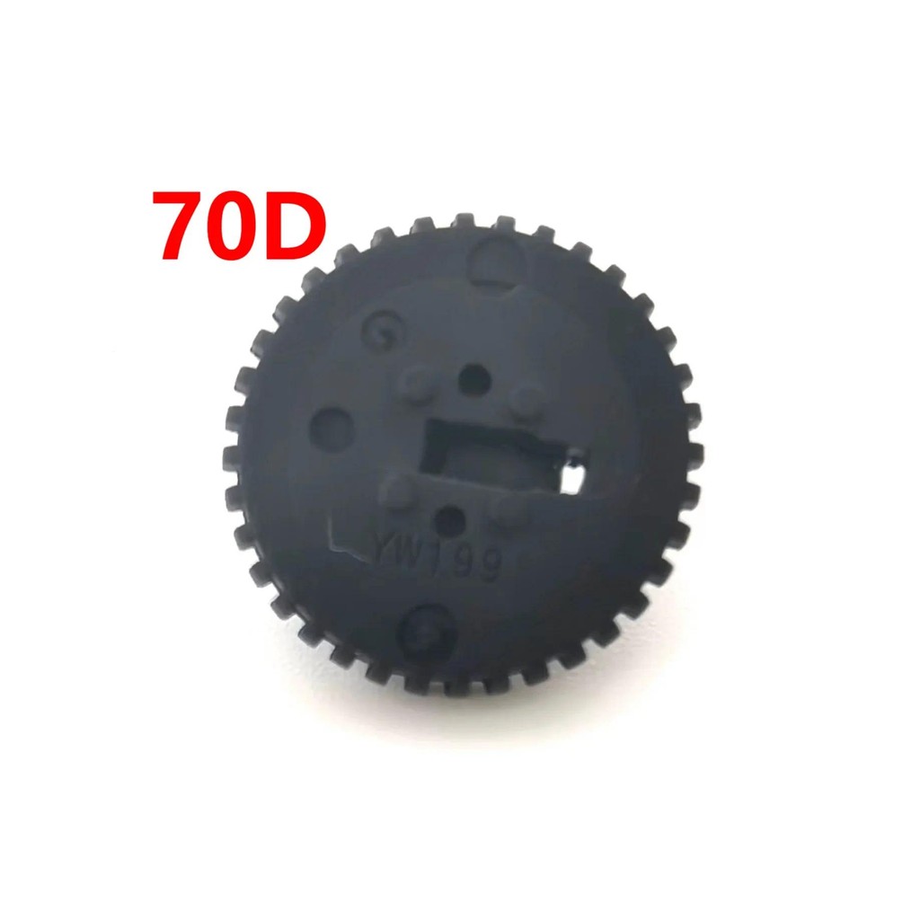 1PCS ใหม่ชัตเตอร์ปุ่มรูรับแสงล้อ Turntable Dial ล้อสําหรับ Canon EOS 70D 80D SLR กล้องอะไหล่ซ่อม