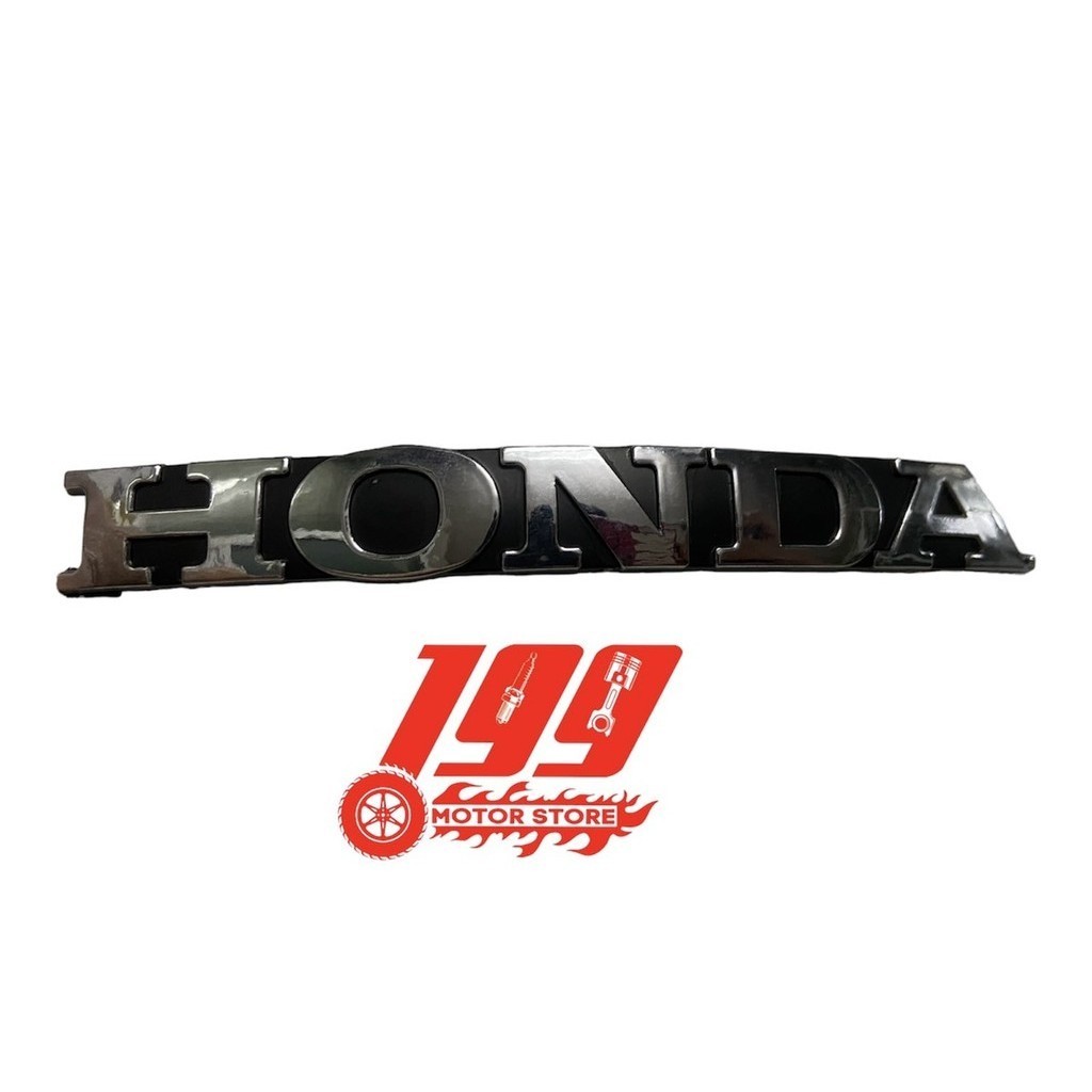 สติ๊กเกอร์หน้ากาก Honda ลายนูน - SCR zin HONDA Wuyang China