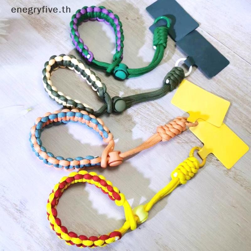 เช่น&3ค ทอมือปรับโทรศัพท์มือถือเชือกเส้นเล็กสายรัดข้อมือความปลอดภัยเชือกป้องกันการหล่น .