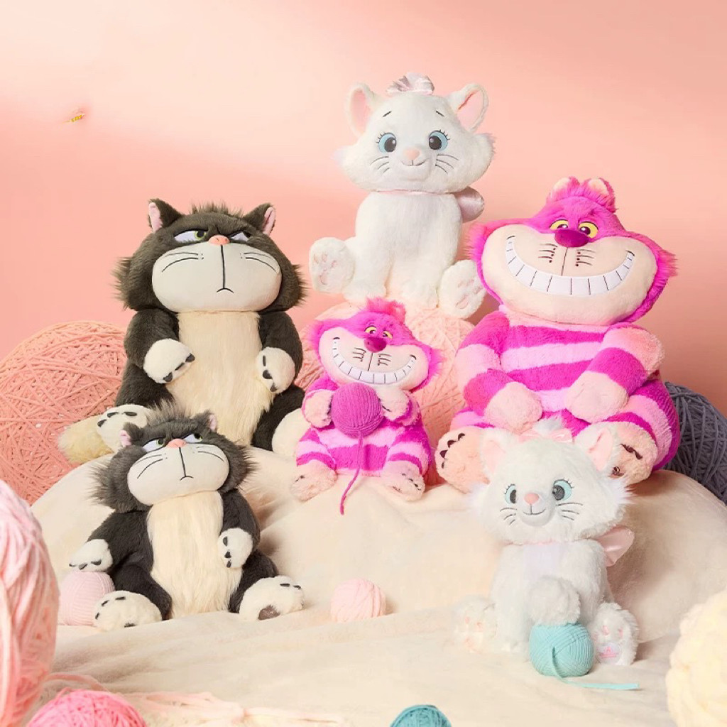 เซี่ยงไฮ้ Disney Claw Claw Party Lucifer Mary Cat Miaomiao ตุ๊กตาแมวตุ๊กตาตุ๊กตาแหวนจี้