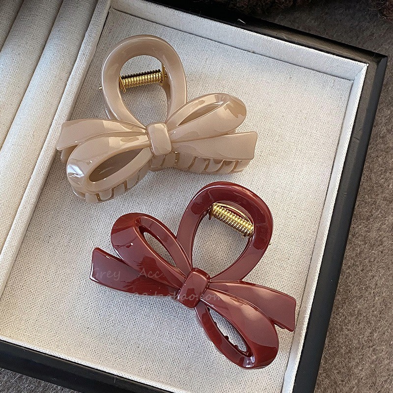 Bowknot Hairpin Grips กิ๊บติดผม Headwear คลิปอุปกรณ์เสริม
