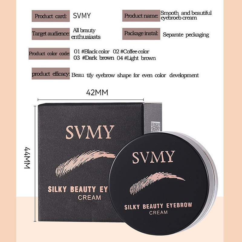 YTL 4in1 คิ้วฝุ่น เจลเขียนคิ้ว+อายไลเนอร์ เนื้อเจล​ ​เขียนง่าย กันน้ำ กันเหงื่อ กันน้ำ กันน้ำติดทนนาน เจลคิ้ว - รูปที่ 6