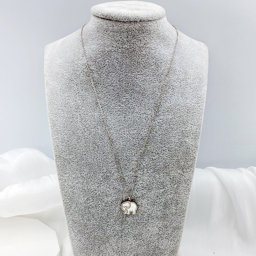 สร้อยคอสองด้านลูกปัดขอบ สร้อยคอมงคลสำหรับเด็ก ออกแบบอย่างสร้างสรรค์เพื่อความหรูหราและแฟชั่น - รูปที่ 5