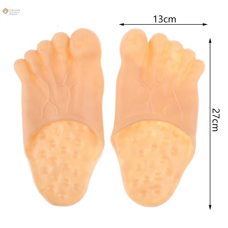 Cod รองเท้าแตะตลกผู้ชายผู้หญิง Unisex Creatire Toe รองเท้า Crazzy ห้านิ้วฟุตรองเท้าผู้ชายรองเท้าแตะชายหาดฮาโลวีนคอสเพลย์ Props ใหม่