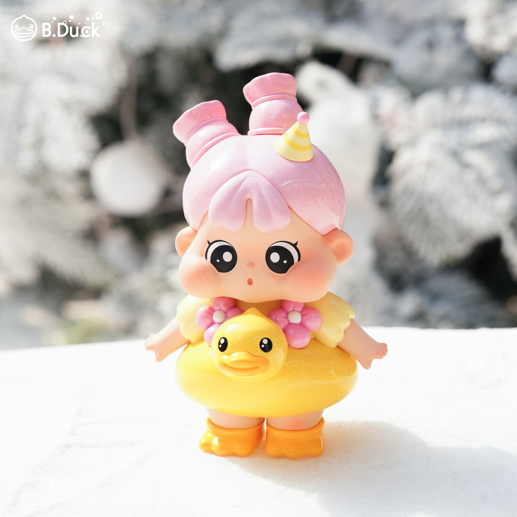 B.Duck X HIDDEN WOO BLIND BOX Treasure Hunt Series Dora(1 box) As Christmas Gift