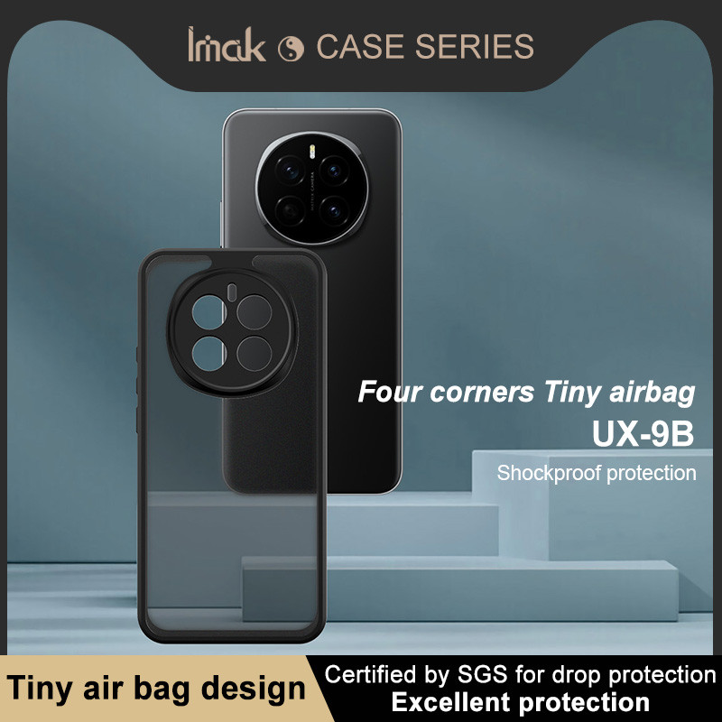 เคส Honor Magic7 5G IMAK UX-9B ด้านหลังแข็ง + นุ่มขอบกรอบสําหรับ Honor Magic 7 Pro 5G