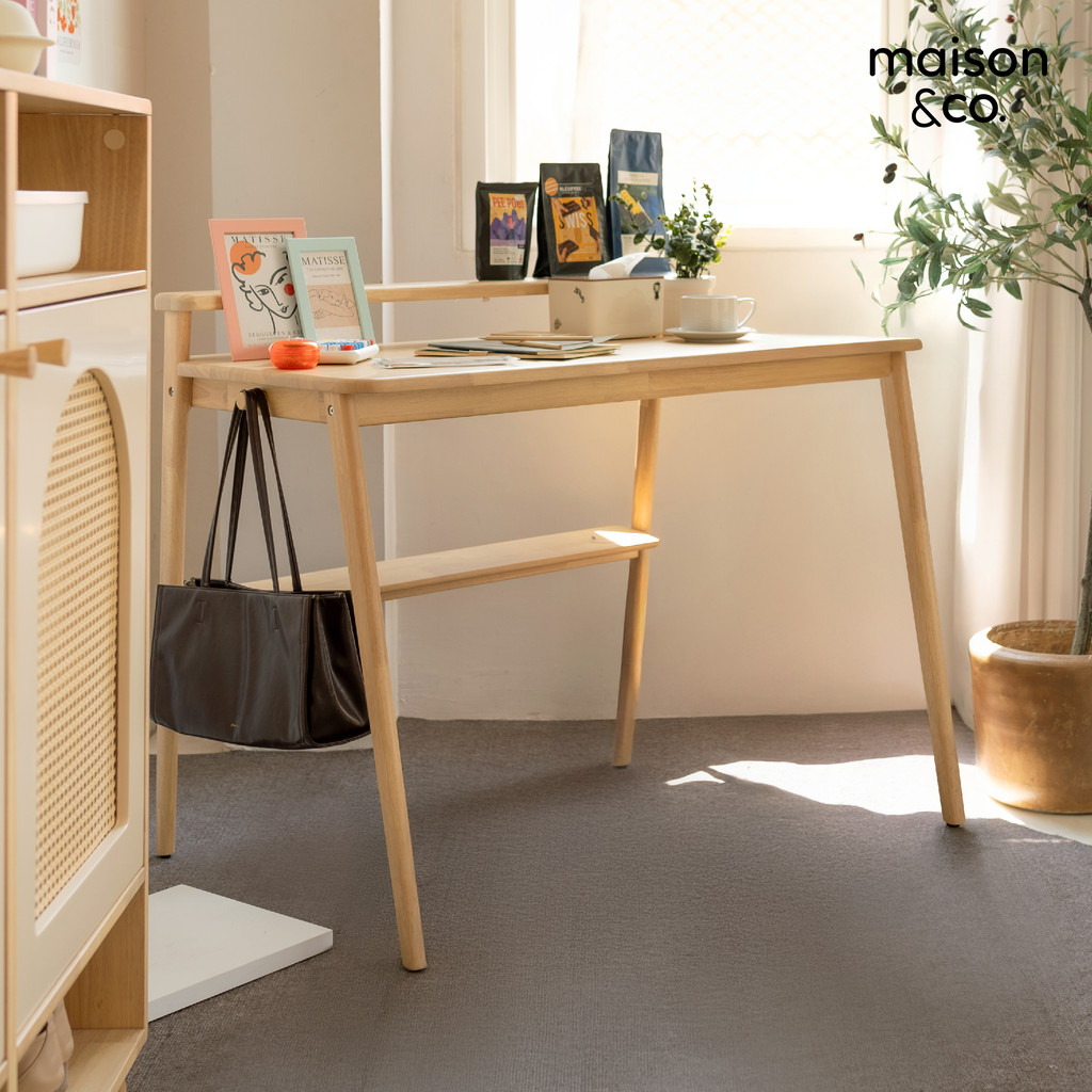 SB Design Square โต๊ะทำงาน DAISY สีครีม (100x55x86 ซม.) แบรนด์ MAISON&CO. ราคา ถูกที่สุด ดีลบีเคเค รูปภาพหลัก