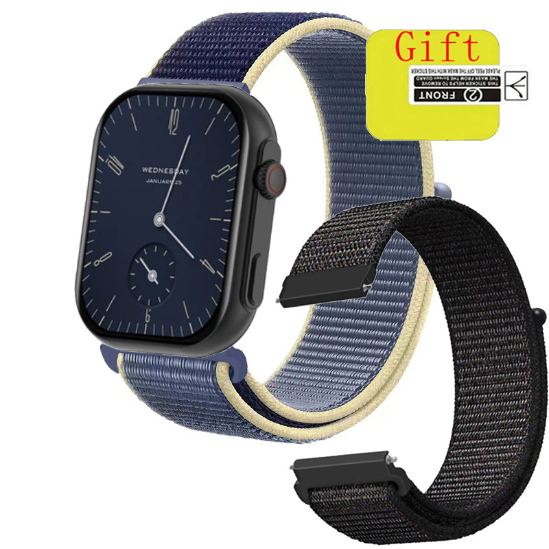 Colmi P20 P28 P30 Plus ไนลอนสายรัดสําหรับ COLMI P78 P81 P71 P20 สมาร์ทนาฬิกาผู้หญิงผู้ชายสร้อยข้อมือ