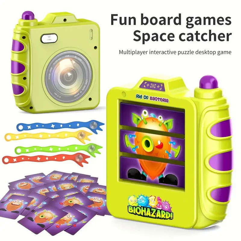 Family Fun Puzzle Game For 2-4 Players Enhances Speed  Vision Ideal for Christmas Gifts Party Game P